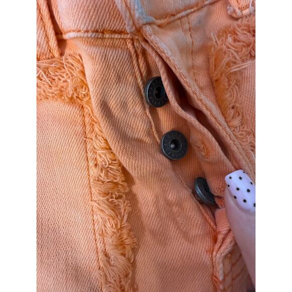 VALABASAS STACKED "V71'' ORANGE JEANS SZ 28 L35 - Picture 9 of 9